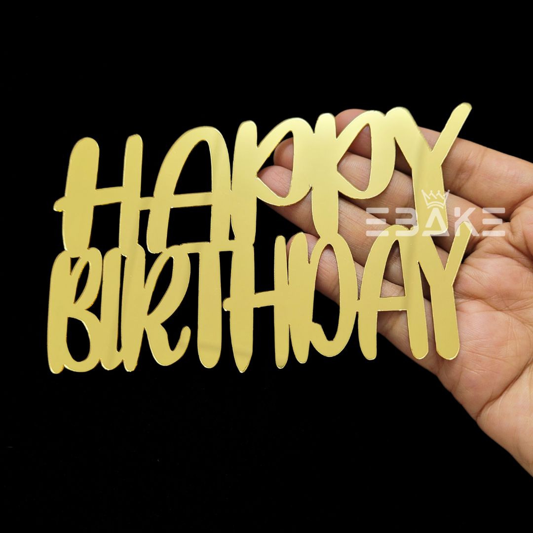 Happy Birthday Cutout