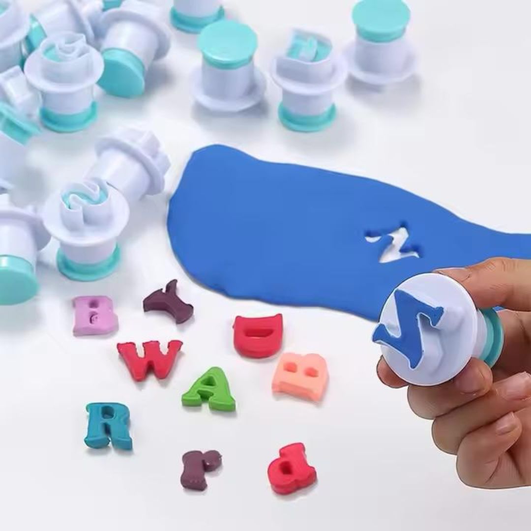 Alphabets Cookie/Fondant Plunger Cutter Uppercase