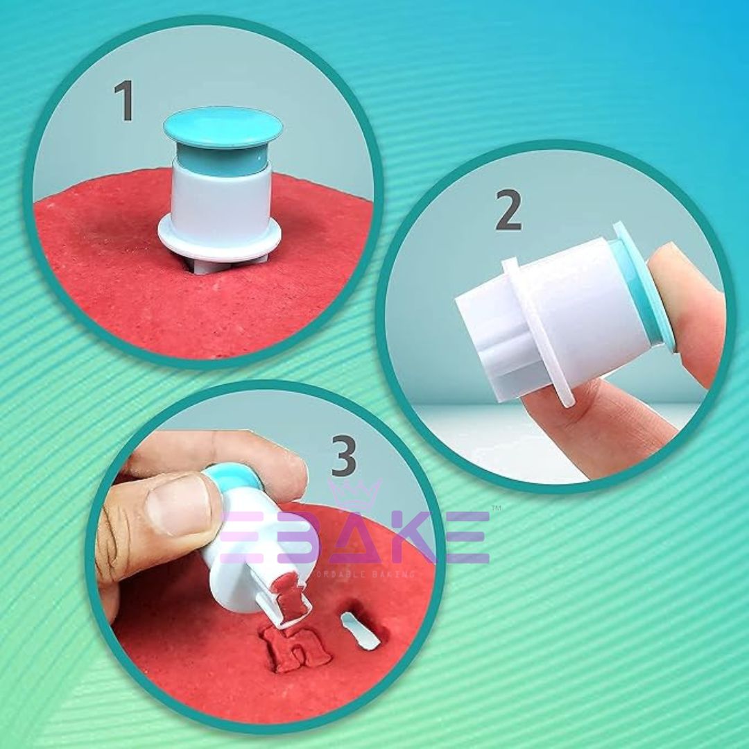 Number Cookie/Fondant Plunger Cutter