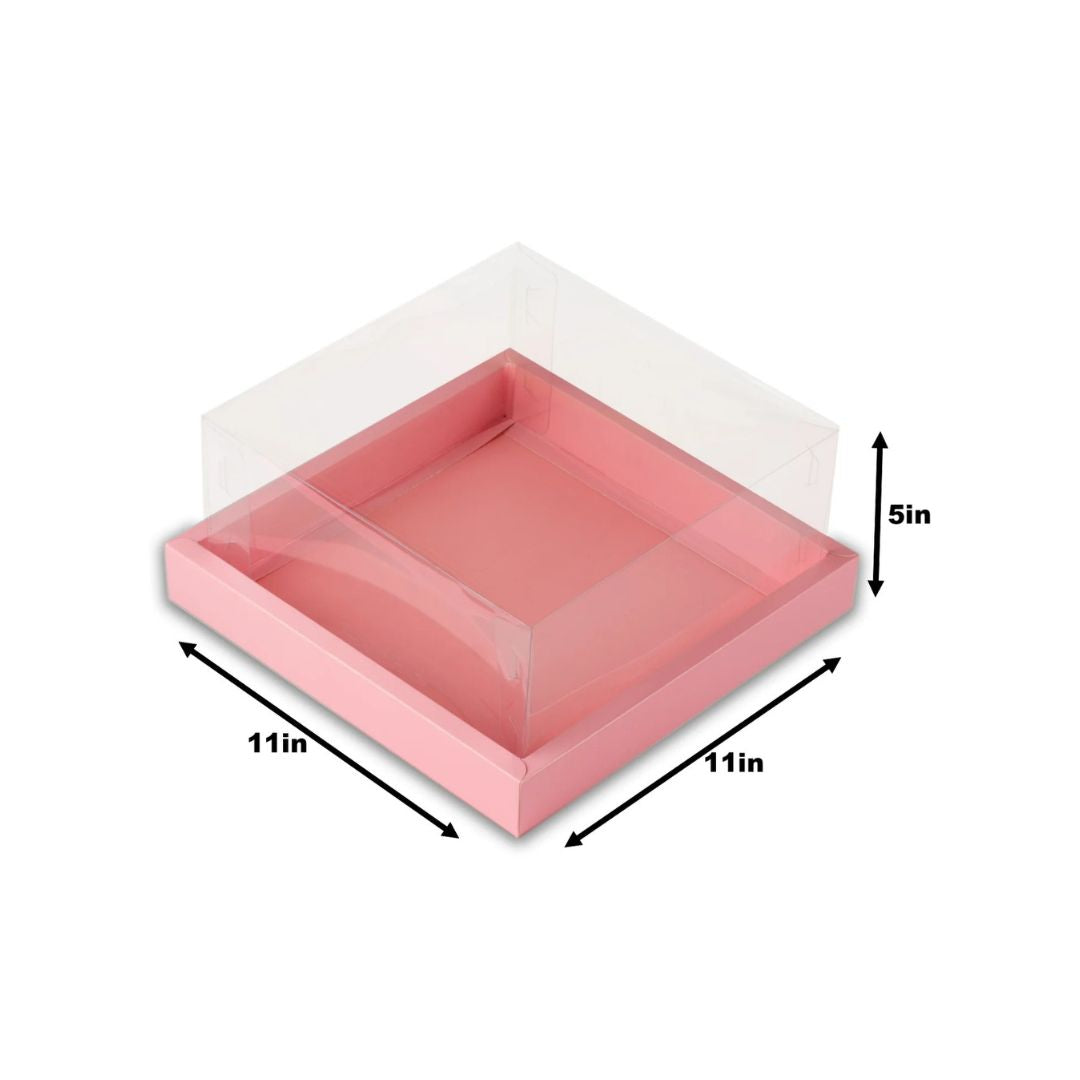 Pink Full Display Hamper Box(Set of 2) 11*11*5