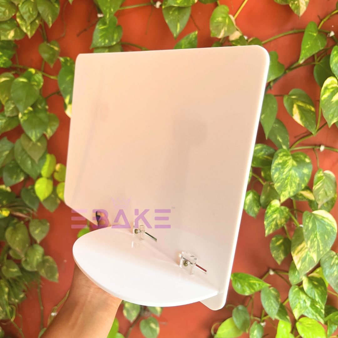 Gravity Defying Cake Stand, Frame Cake Stand for Half Cake / Anti Gravity Cake Stand