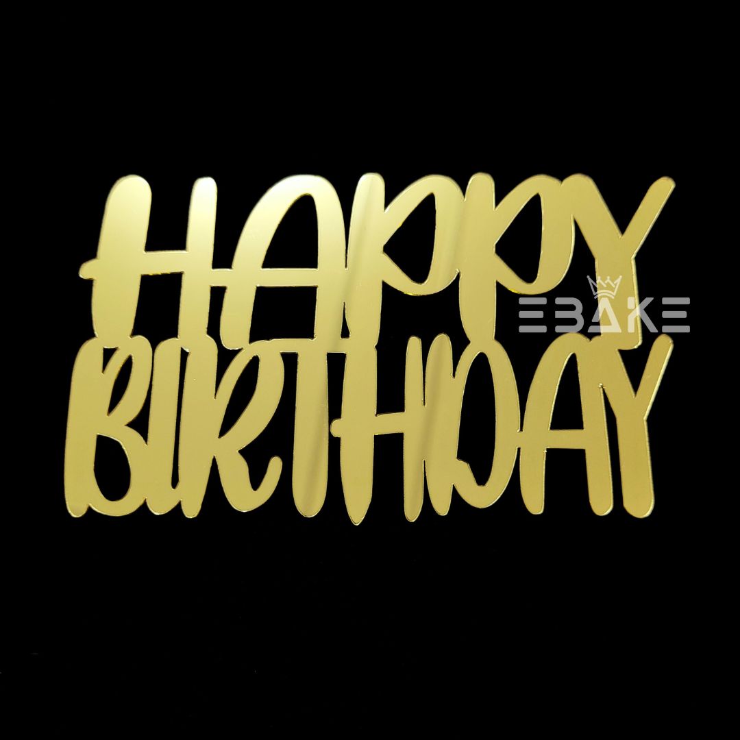 Happy Birthday Cutout