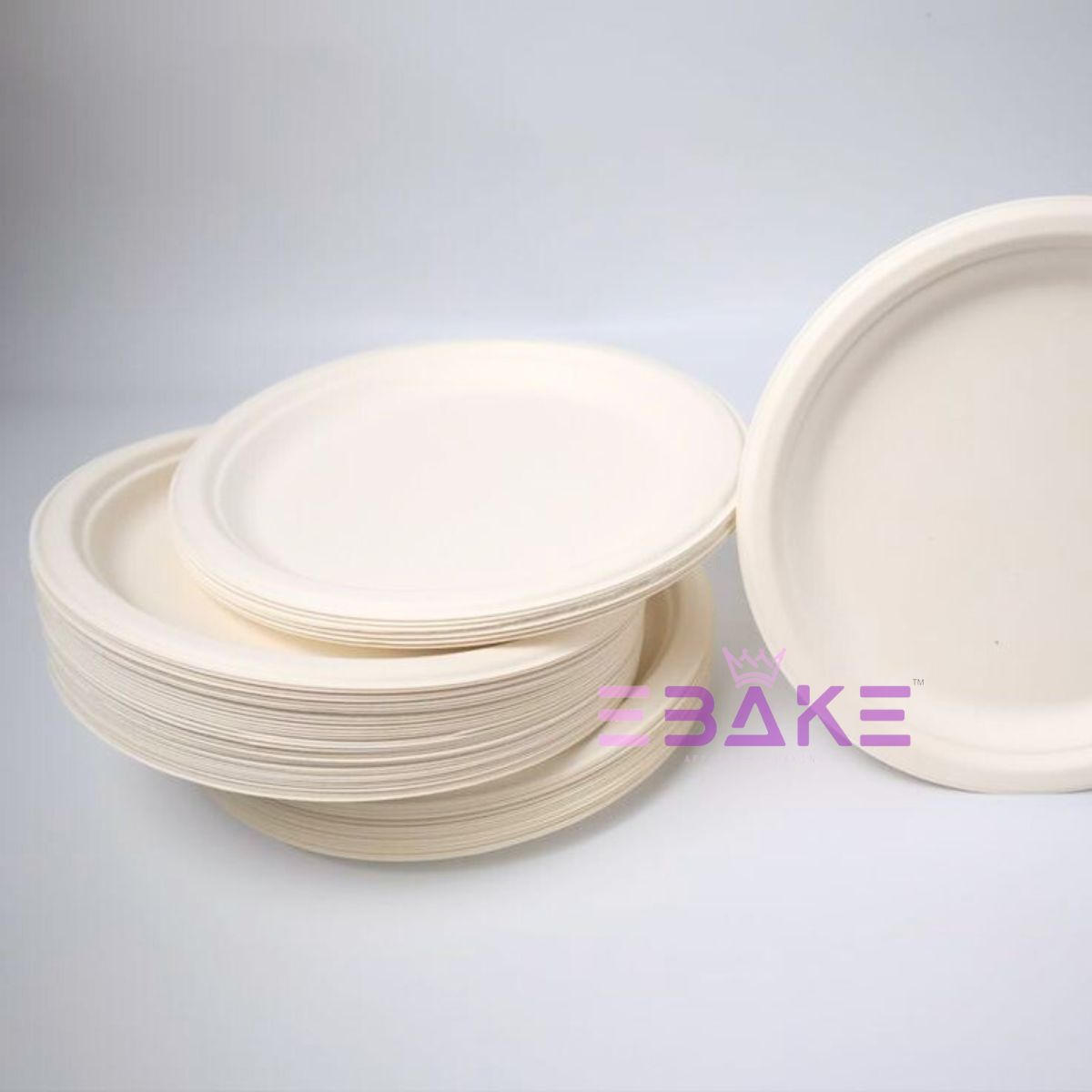 Disposable Plates 6" (Bagasse)
