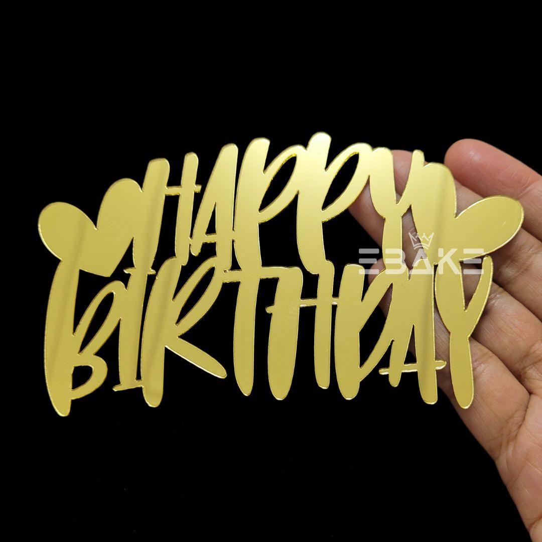 Happy Birthday Cutout