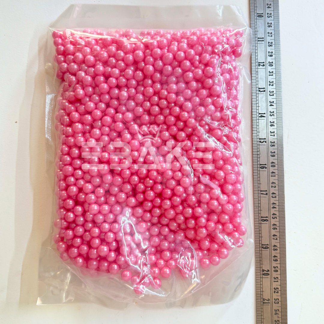 Pink Sugar Balls (Sprinkles) 10 mm