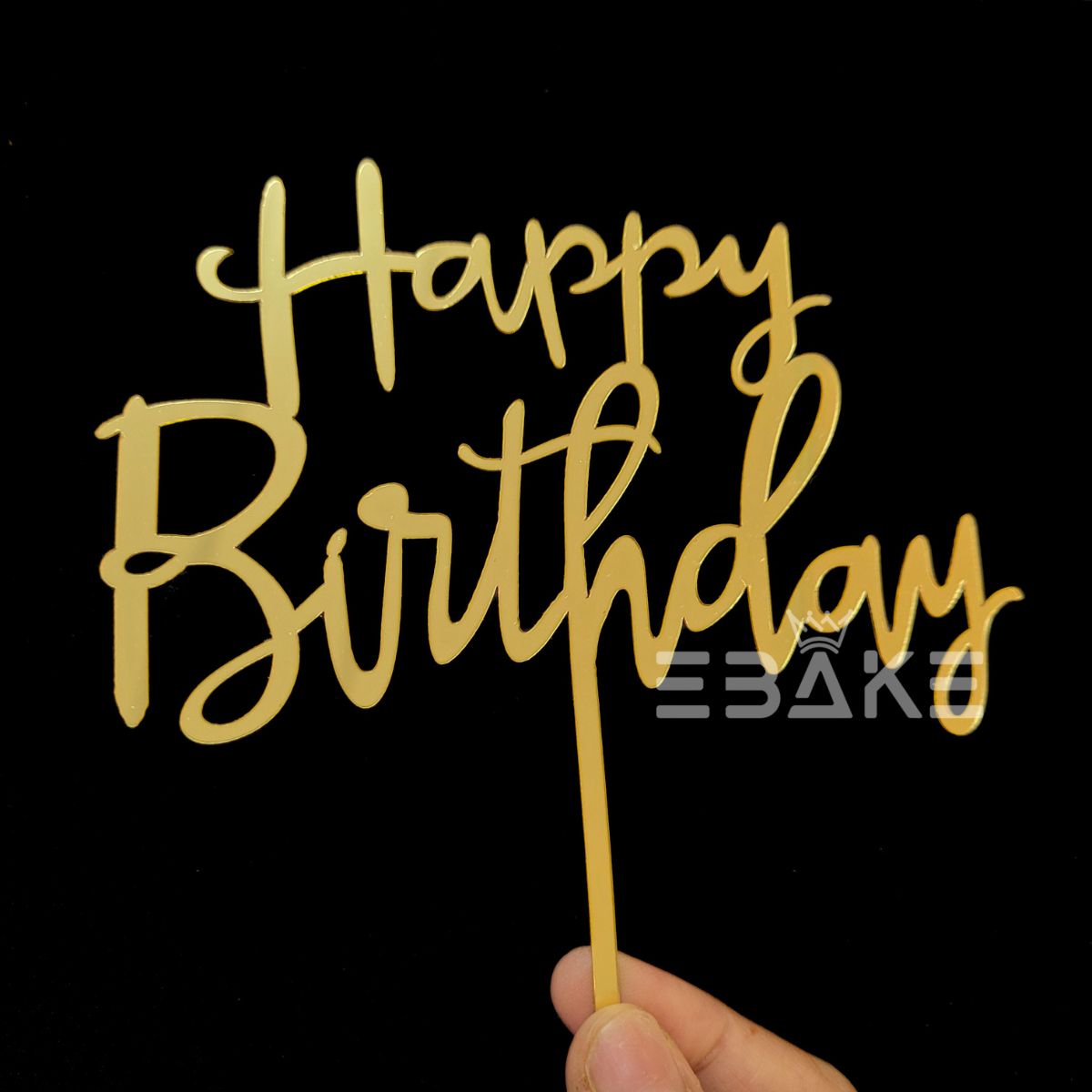Happy Birthday Cake Topper