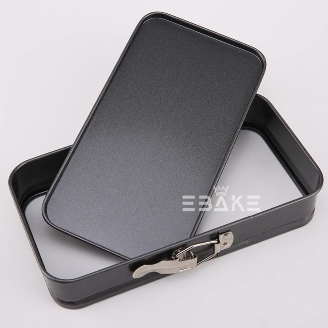 Springform Pan Heart, Round & Rectangle (3 Pieces Set)