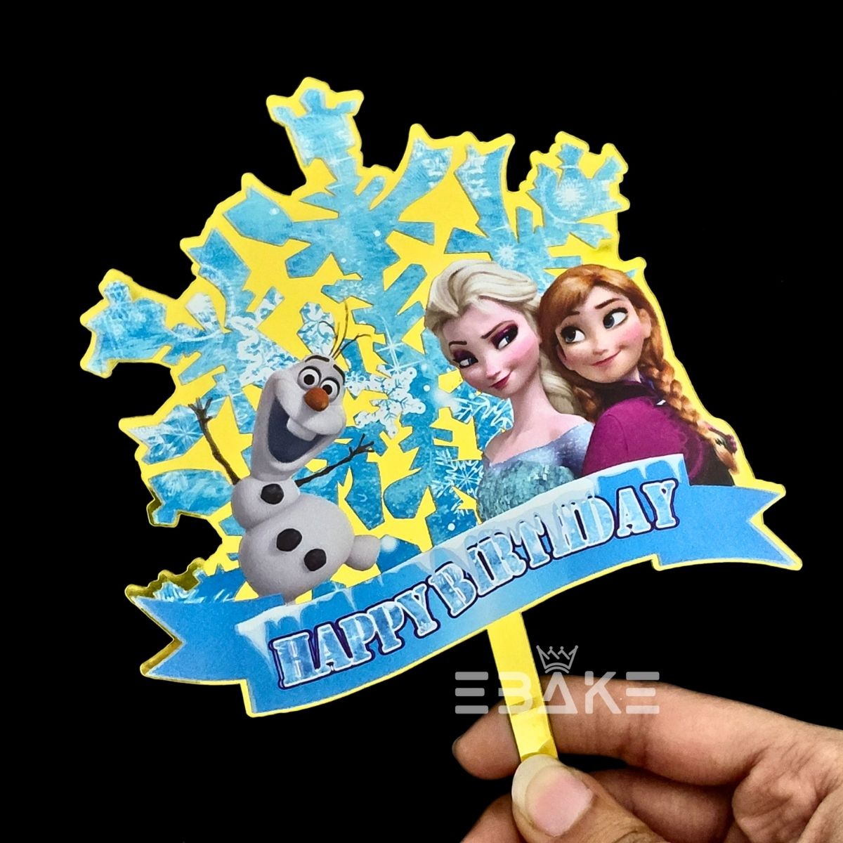 Printed Acrylic Cake Topper