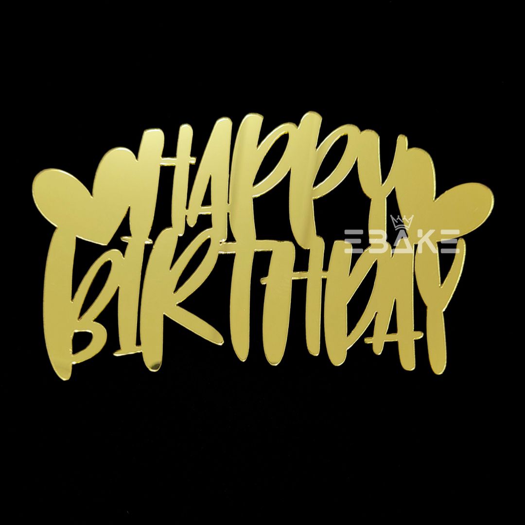 Happy Birthday Cutout