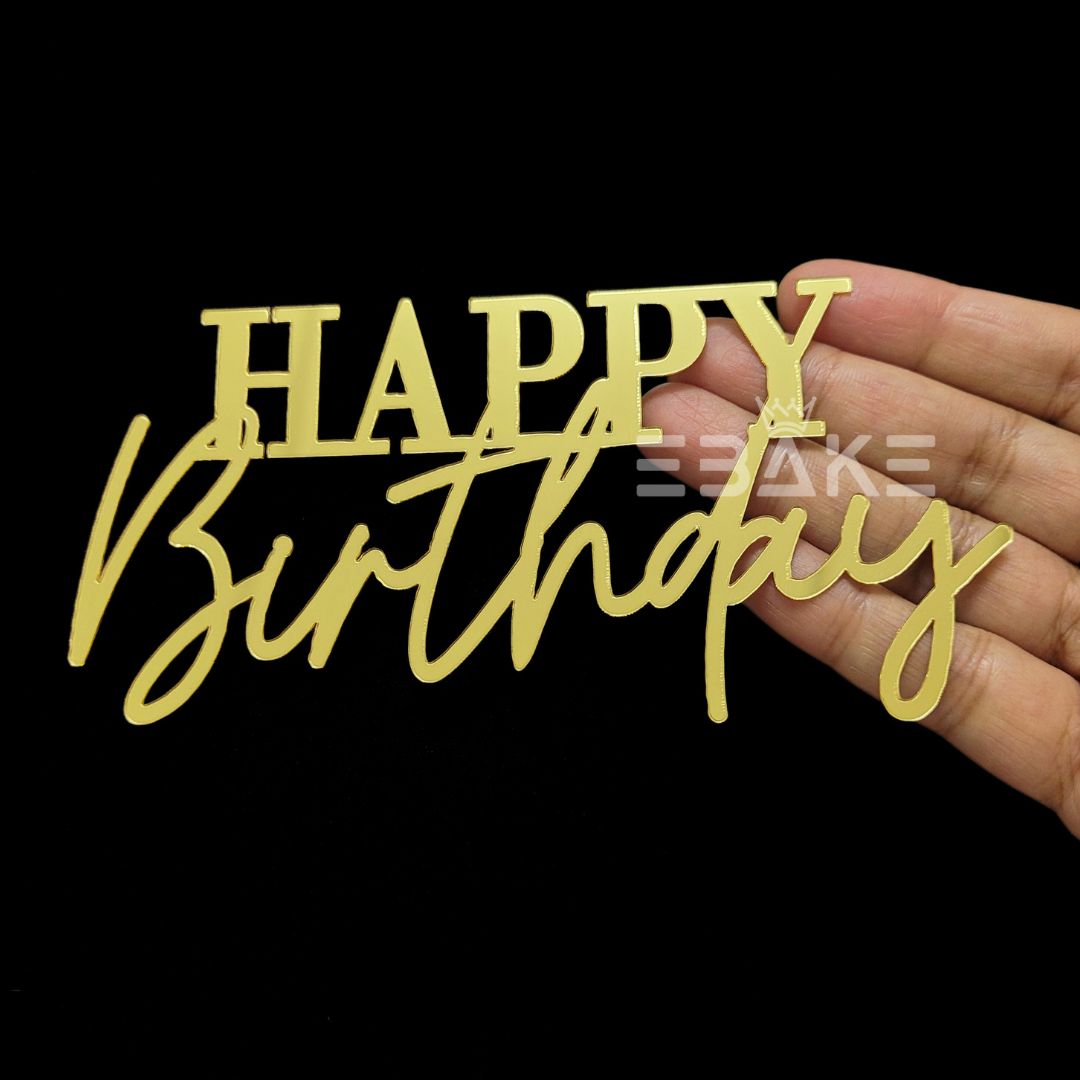 Happy Birthday Cutout
