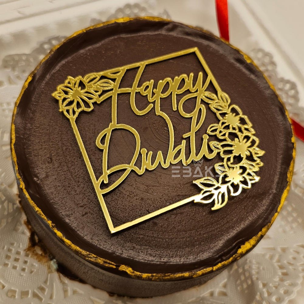 Happy Diwali 3 Inch Cutout (Set of 3) A594
