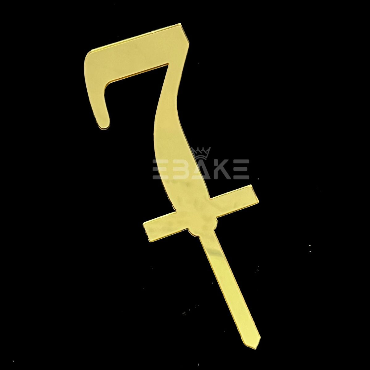 Number 7 Cake Topper 4.5inch