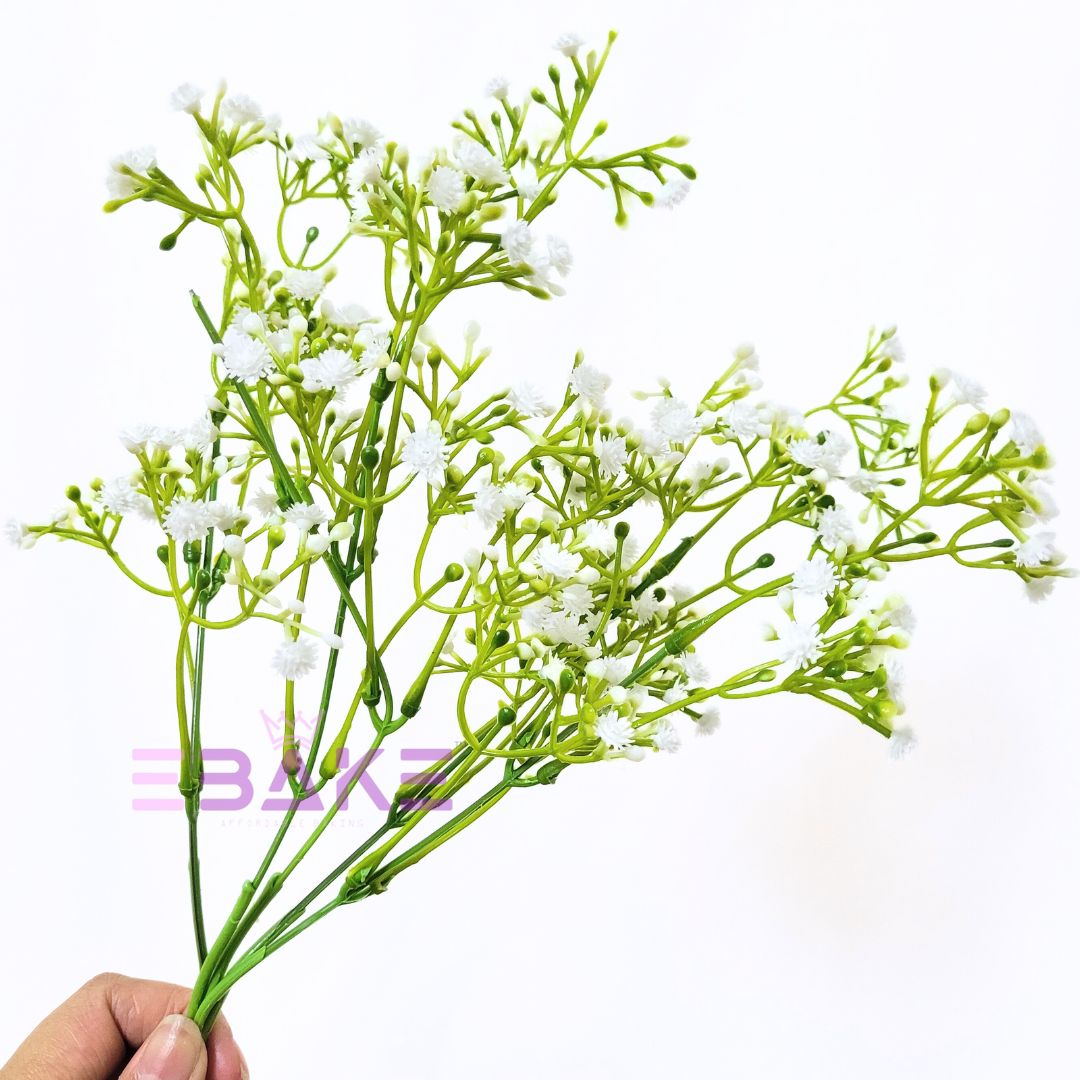 A1350 Artificial Baby's Breath Filler Bunch - White