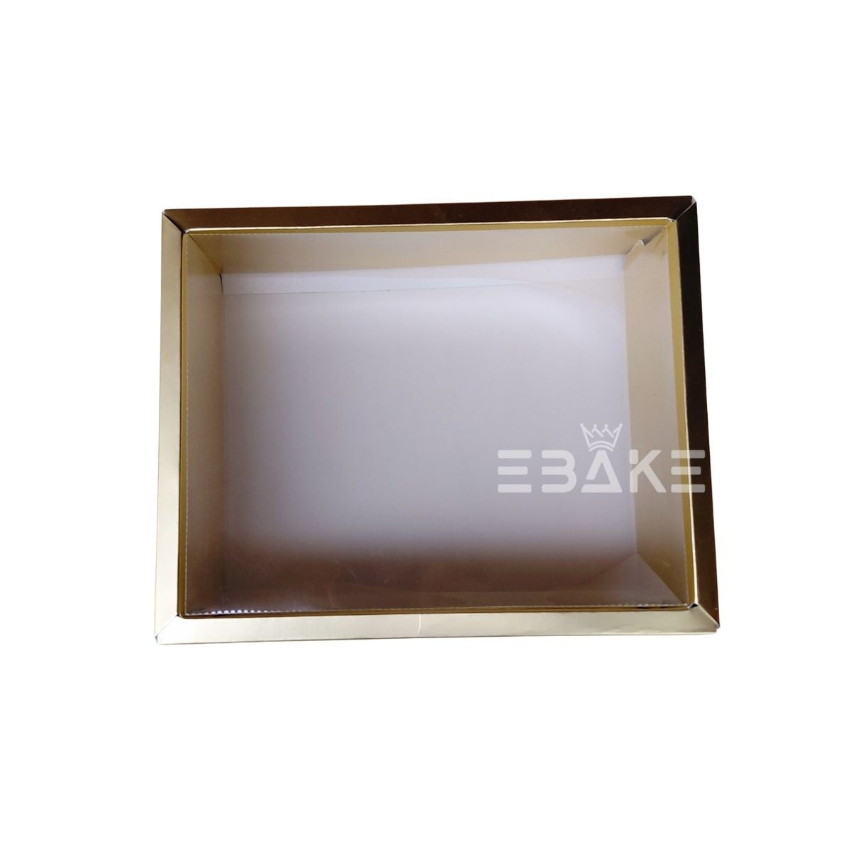 Hamper Box With Transparent Lid (Set of 2) 10*8*3