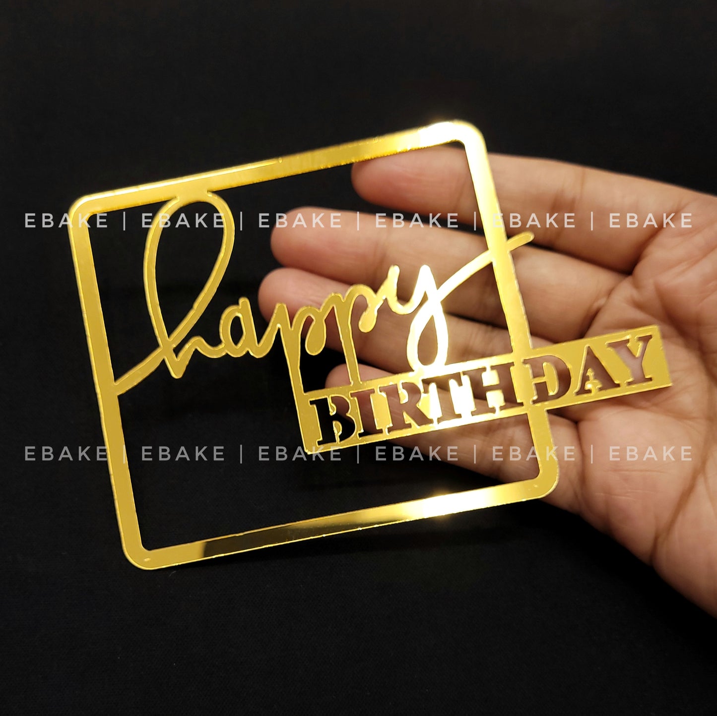 Happy Birthday Cutout 3 Inch