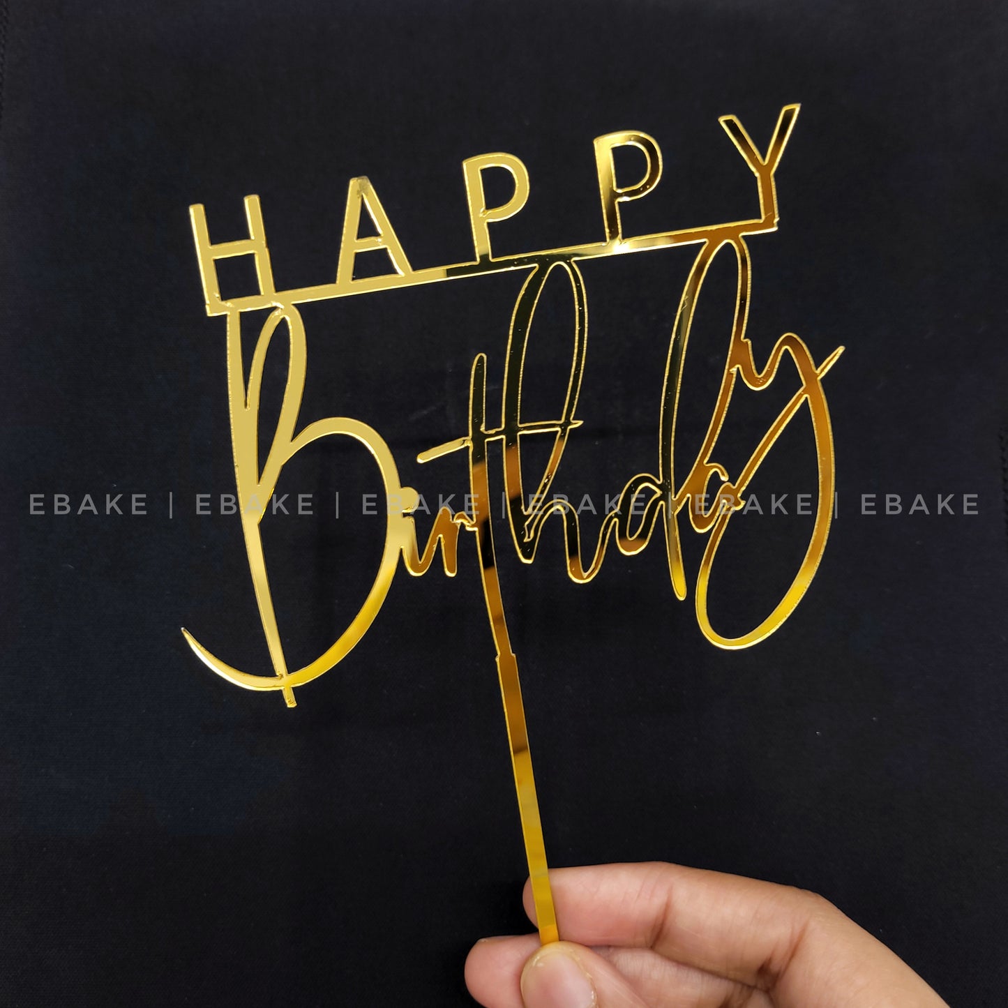 Happy Birthday Cake Topper