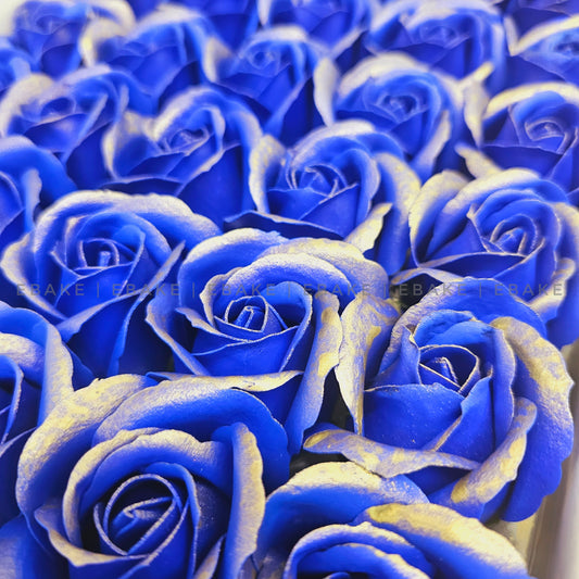 Scented Rose Blue & Golden (Single Piece)
