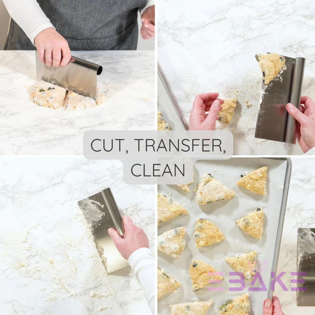 Stainless Steel Cake Scraper