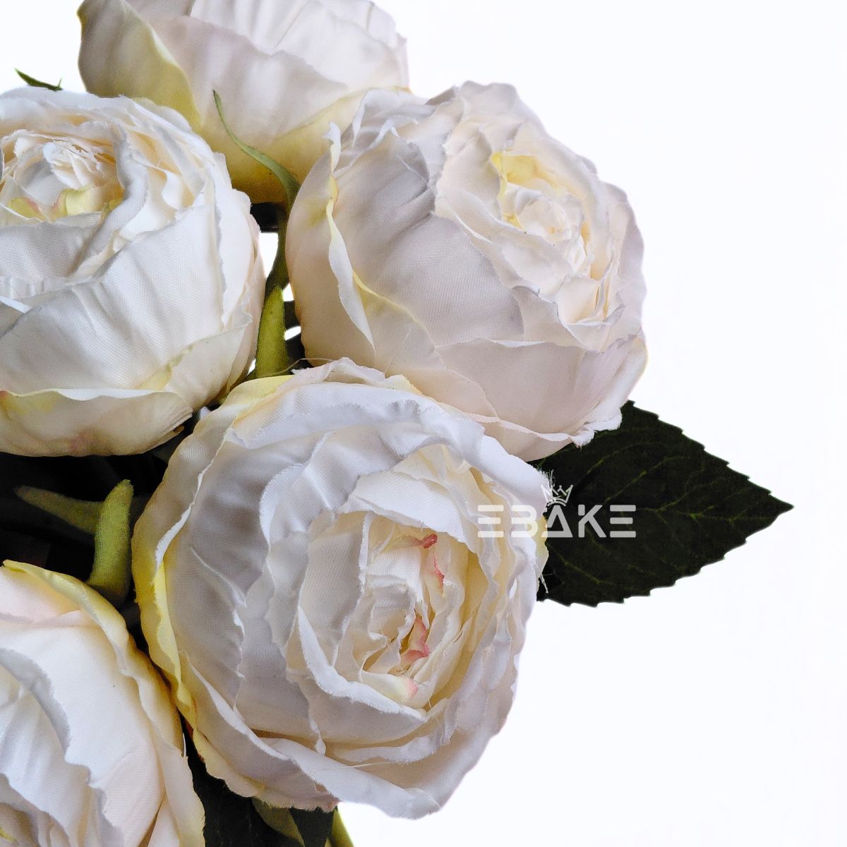 A1543 Premium Peony Bunch - Off White