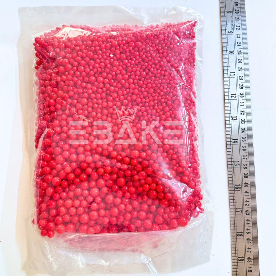 Red Sugar Balls (Sprinkles) Mix