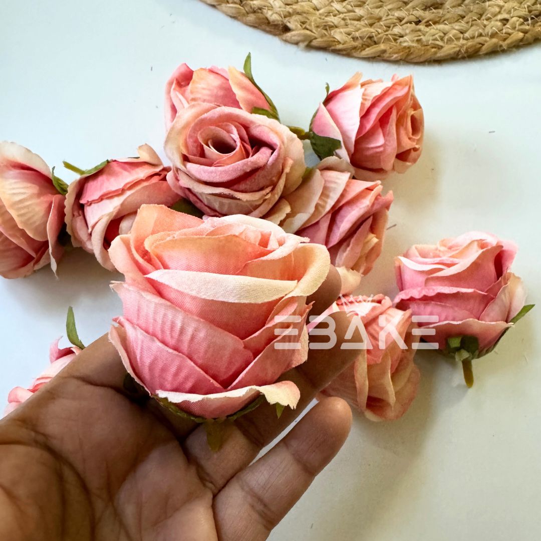 Small Rose - A1215 Peachy Pink