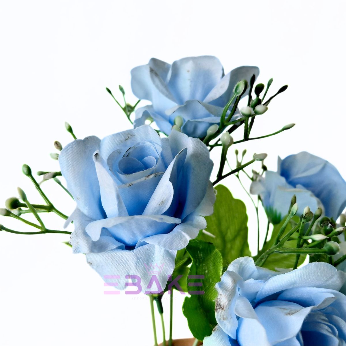 A1885 Pink Rose Bunch With Fillers (6 Roses & Fillers)