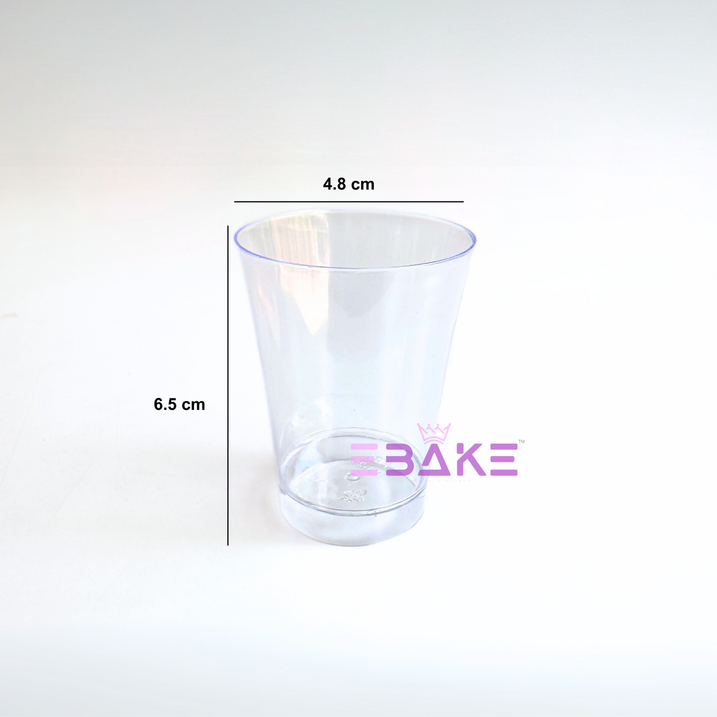 Acrylic Dessert Cups / Mousse Cups 70ml