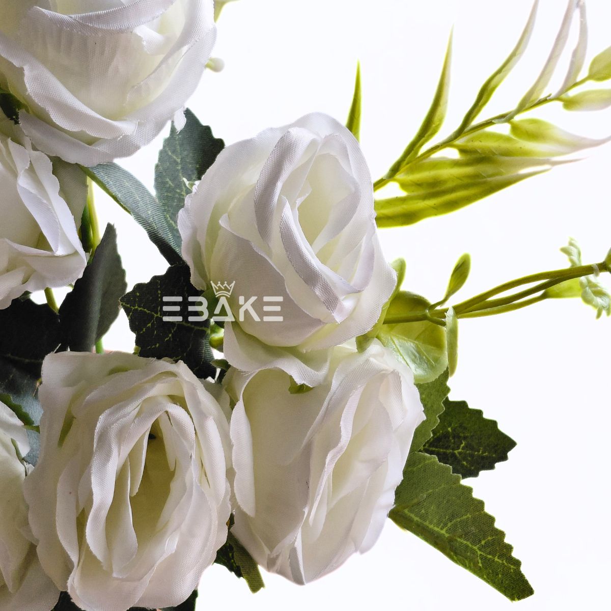 A2028 Rose Bunch With Fillers (White)