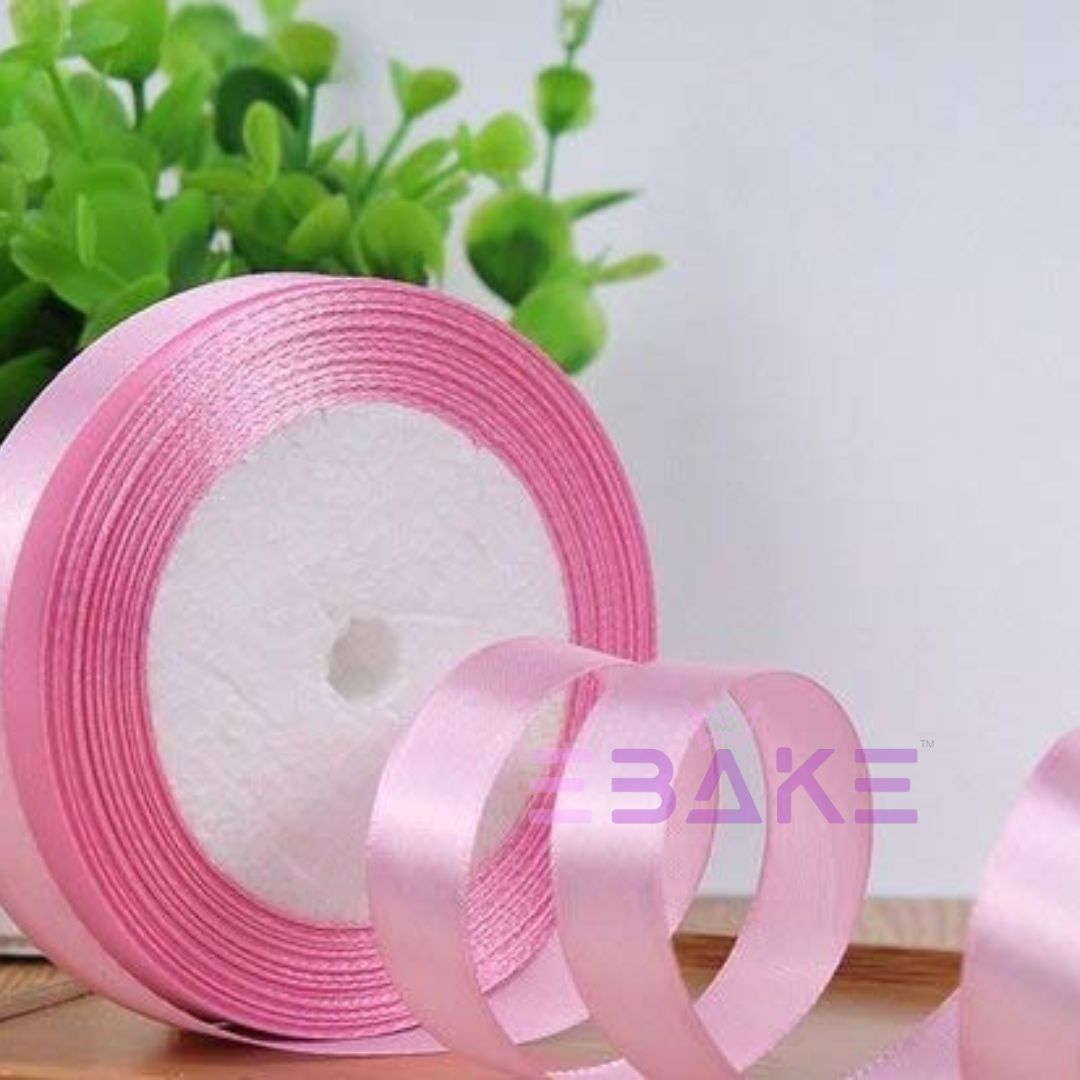 Baby Pink Satin Ribbon 0.5 Inch (Single Piece)