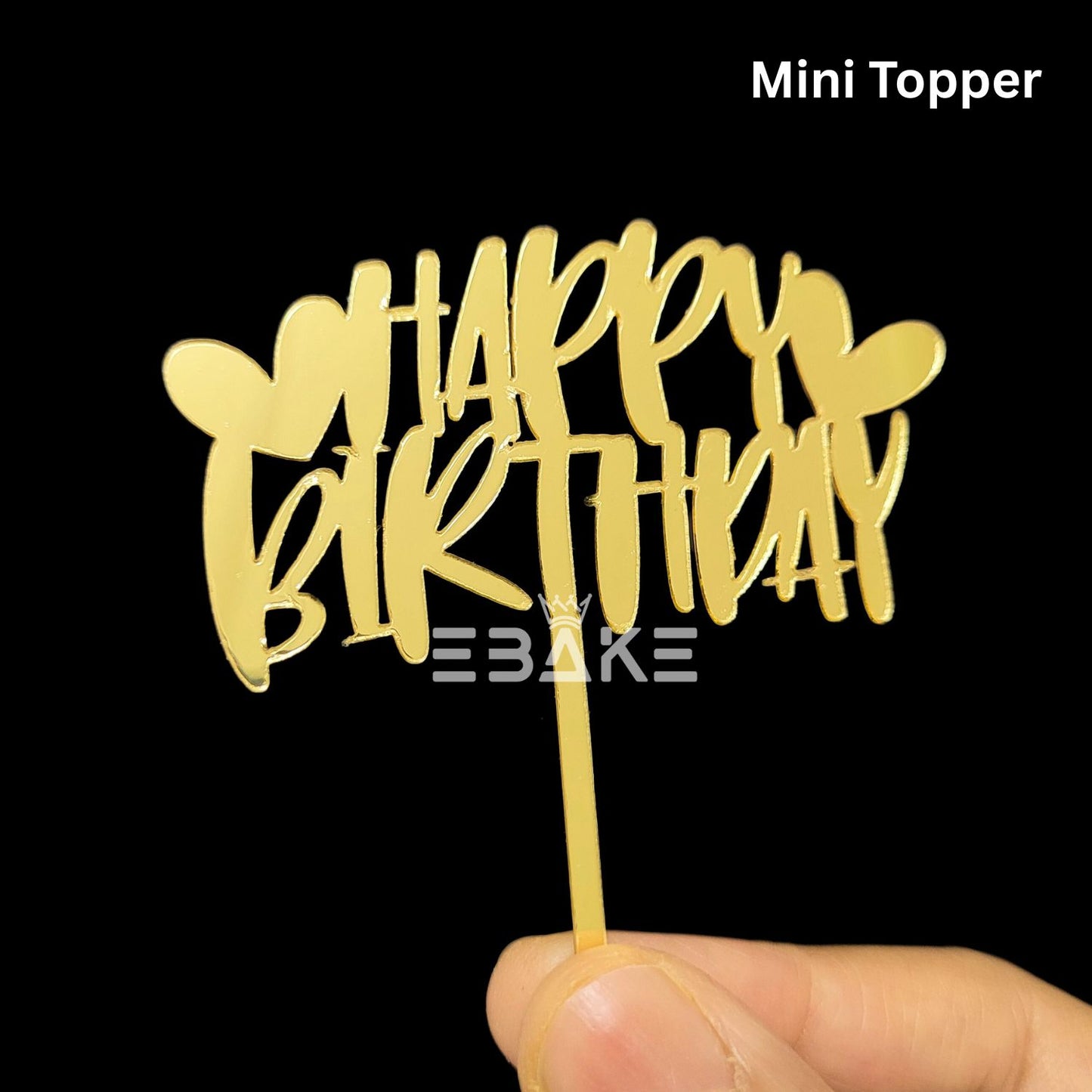 Happy Birthday Mini Topper