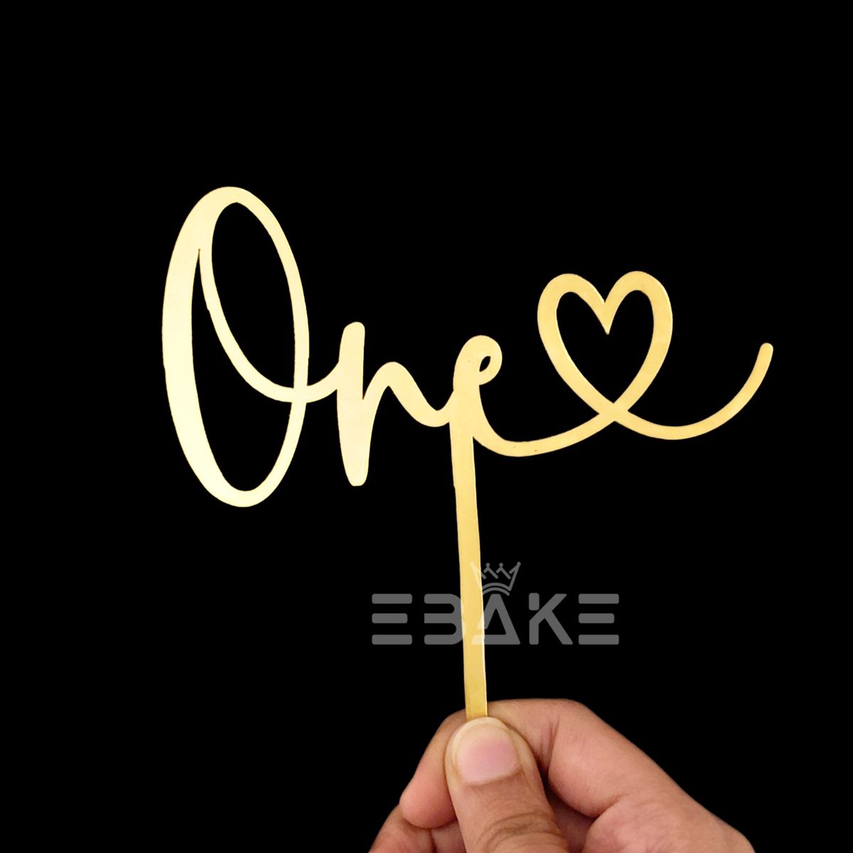 One Cake Topper First Birthday