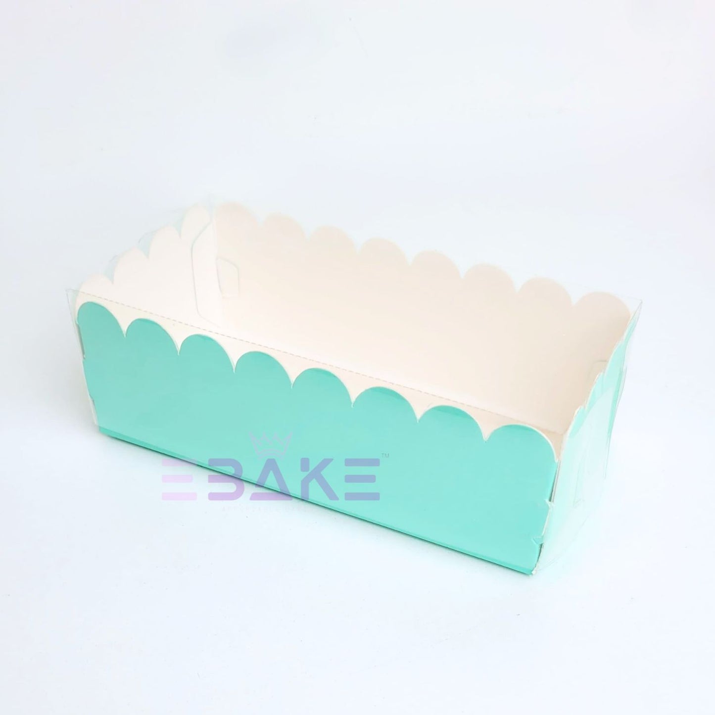 2 Piece Brownie Box With Transparent Lid