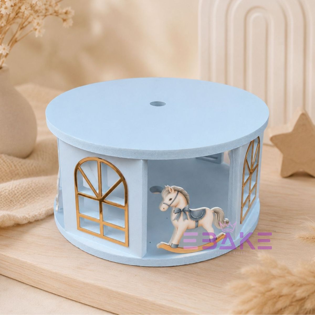 Blue Cake Spacer (Cake Separator)