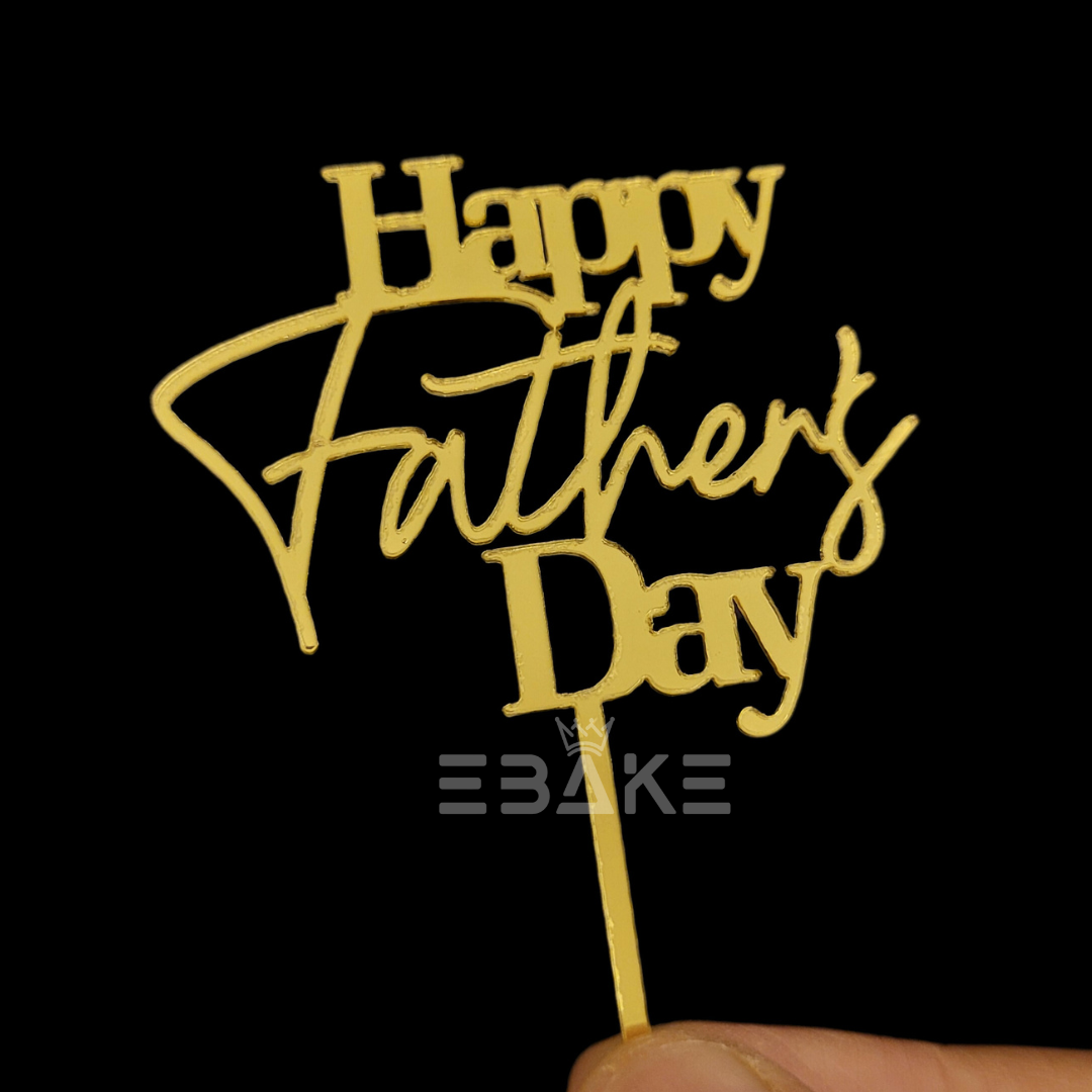 Happy Father's Day Mini Topper