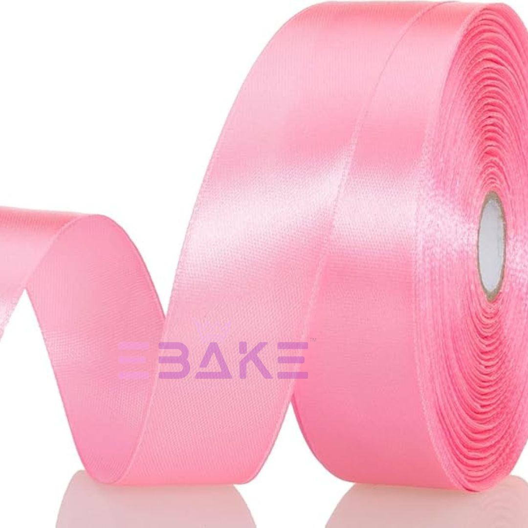 Pink Satin Ribbon 1 Inch (Single Piece)