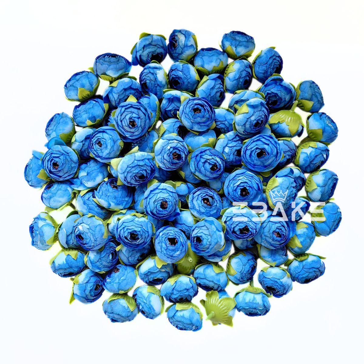 Small Peony - A1918 Dark Blue