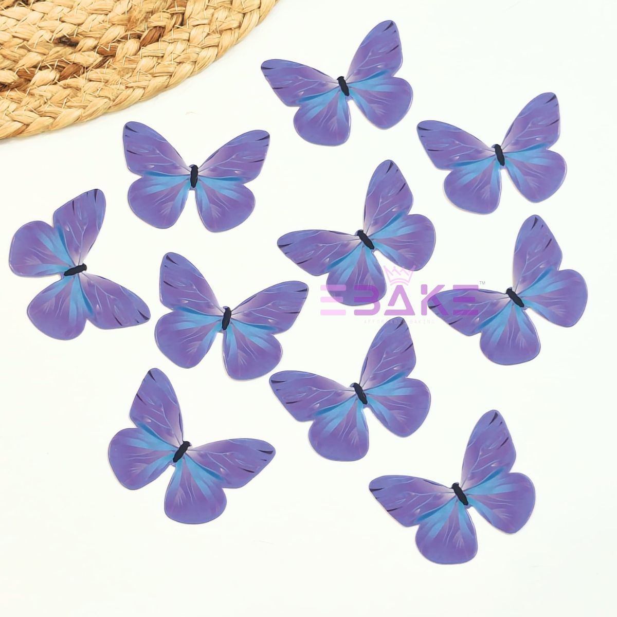 Paper Butterflies - (Set of 10 Pieces)