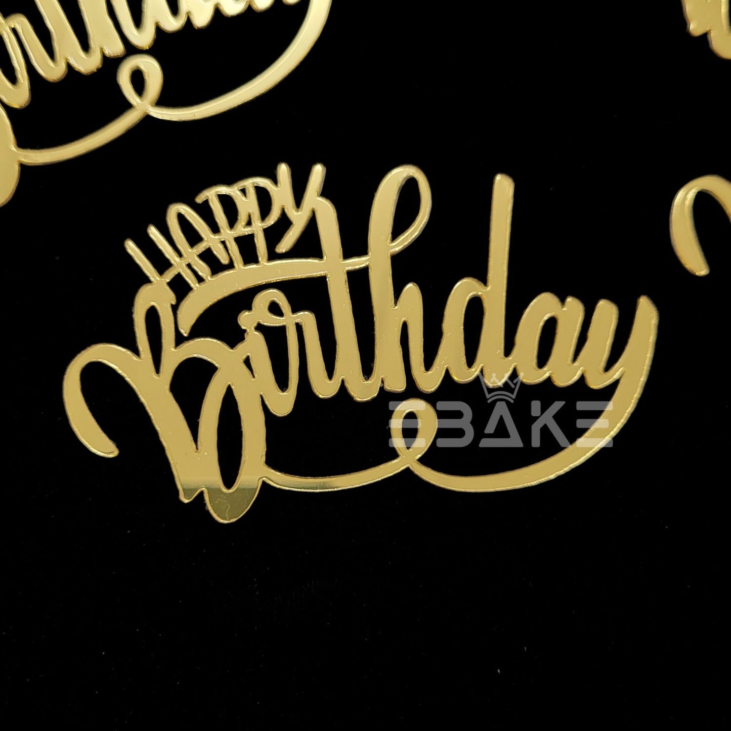 Mini Happy Birthday Cutout (Set Of 6)