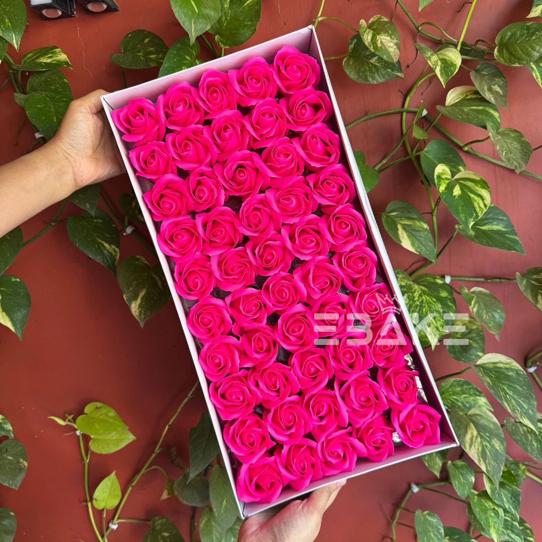 Scented Rose - Hot Pink Full Box (50 Pieces)
