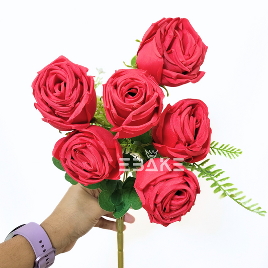 A1678 Red Rose Bunch With Fillers