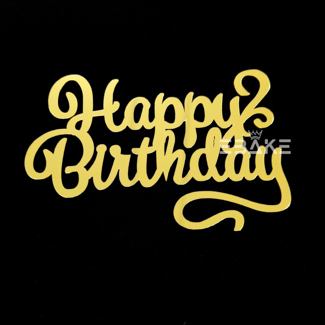 Happy Birthday Cutout