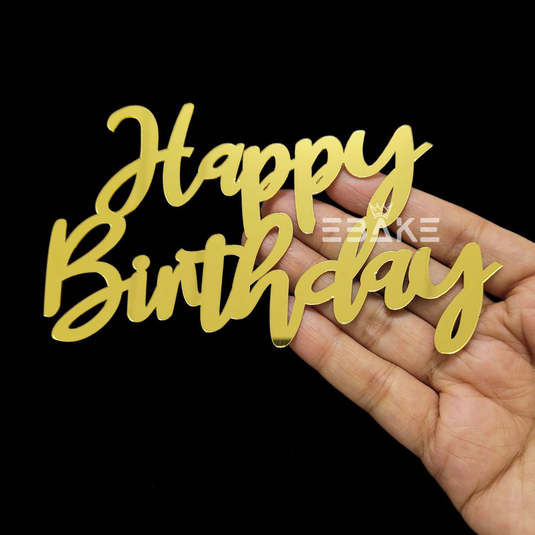 Happy Birthday Cutout