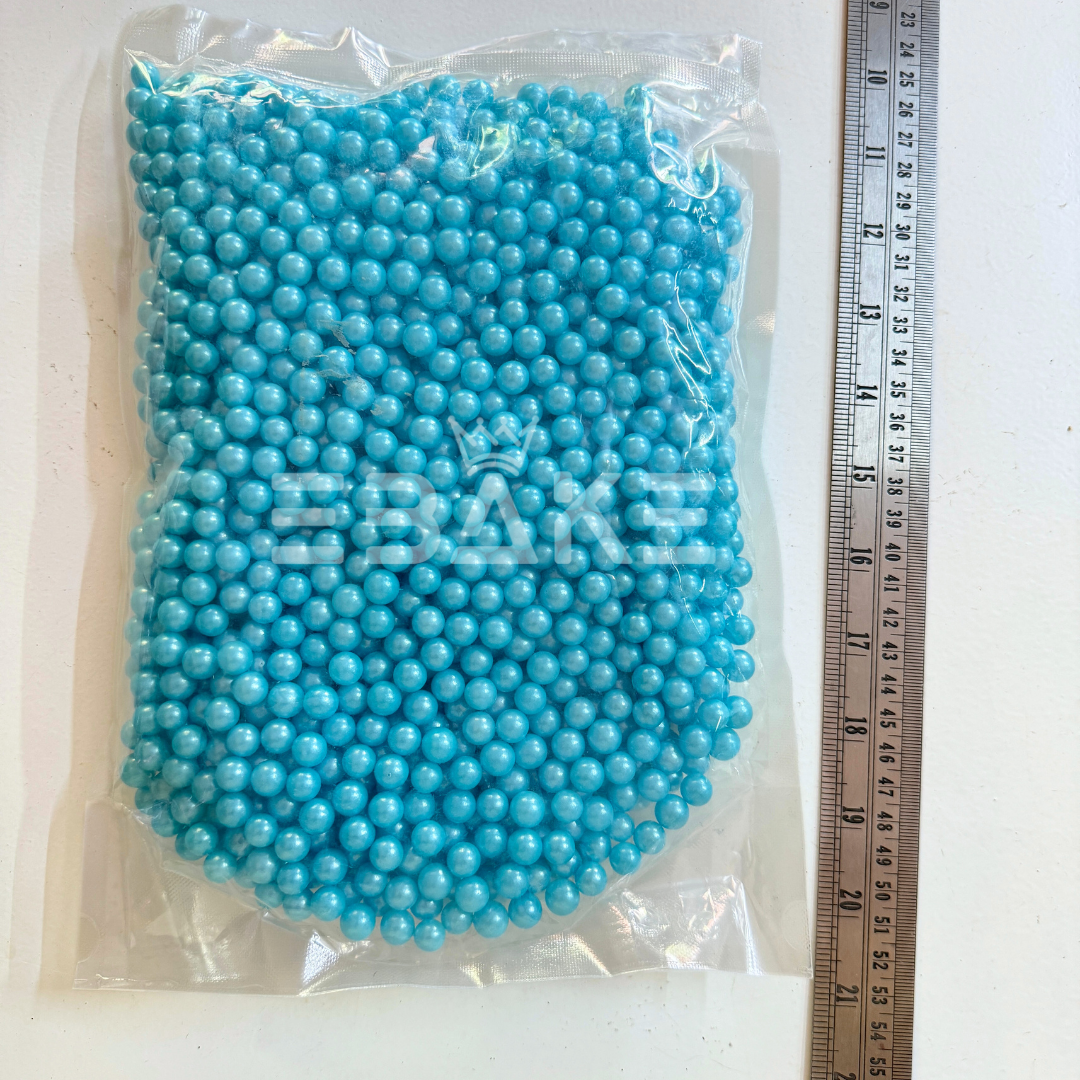 Blue Sugar Balls (Sprinkles) 10 mm