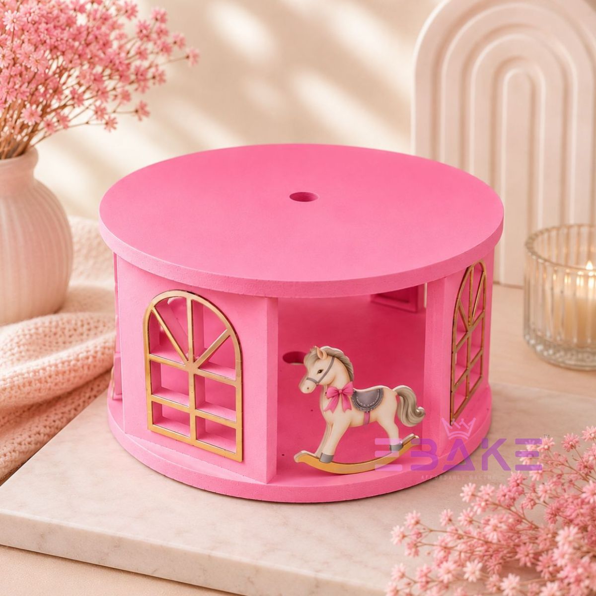 Pink Cake Spacer (Cake Separator)