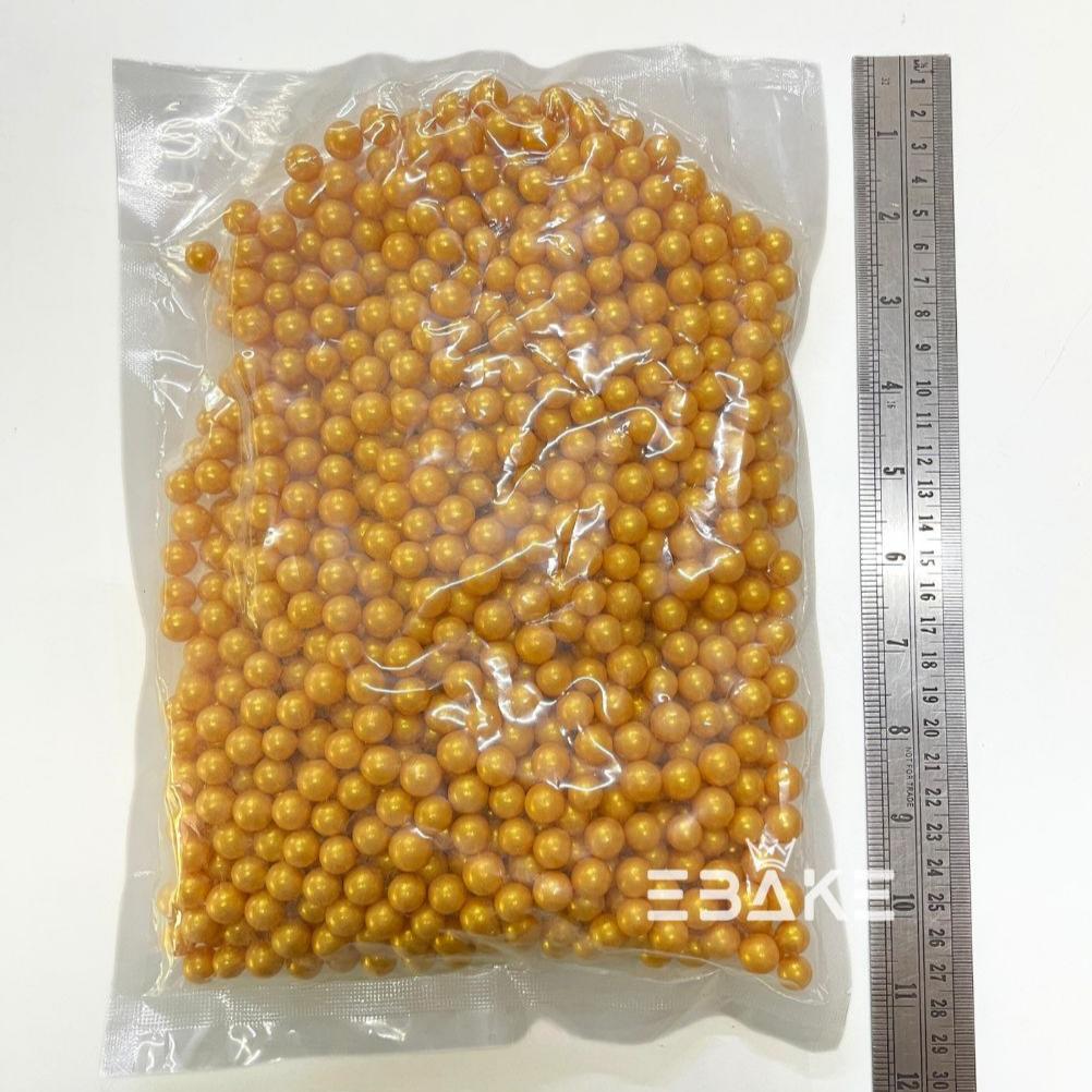 Golden Pearl Sprinkles (Sugar Balls) 12 mm