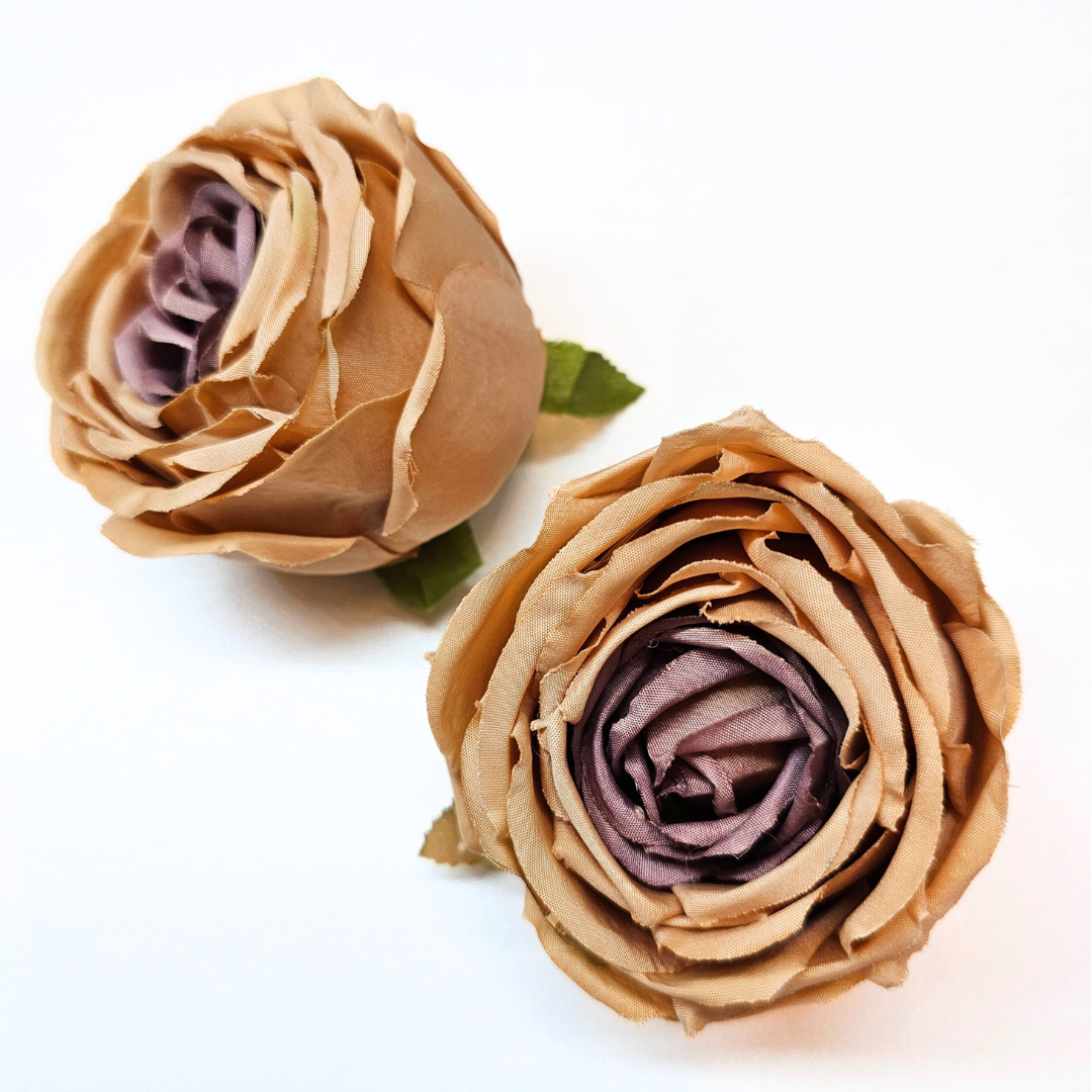 Cabbage Rose - A604 Latte