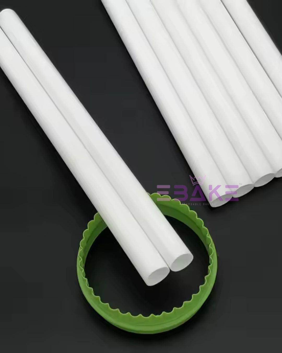 Large Cake Dowels (4 Pieces) Plastic Cake Support Rod