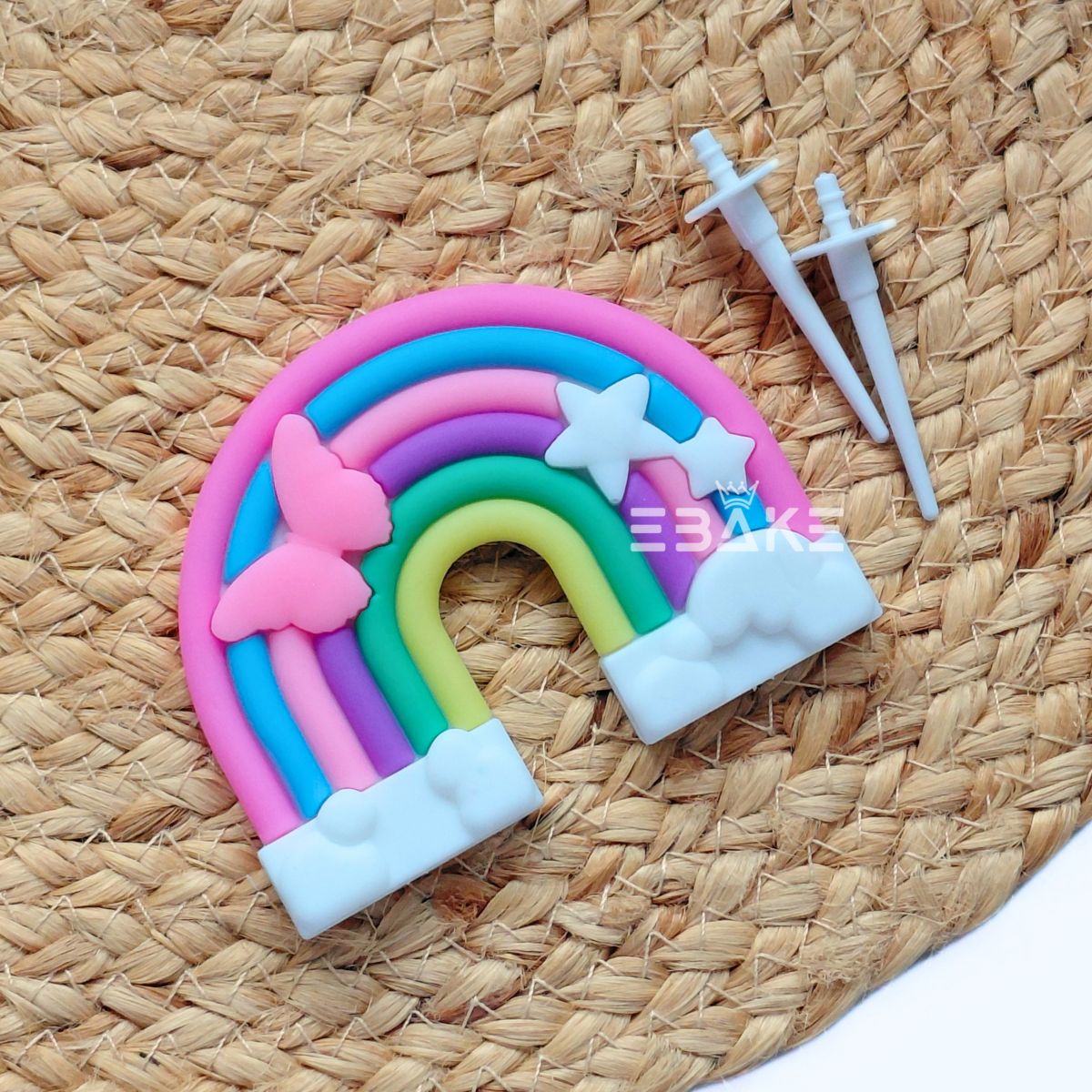 Rainbow Cake Topper