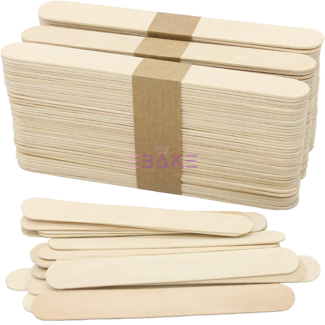 3.5 Inch Wooden Ice Cream/Popsicle /Cakesicle Sticks (50 pcs)