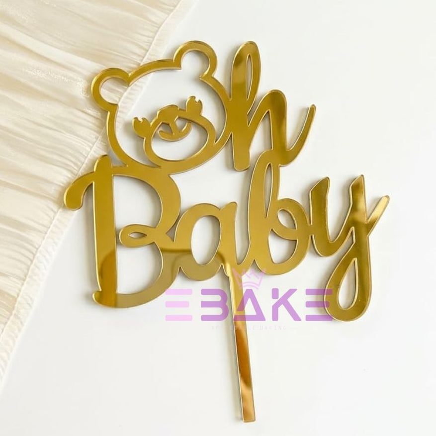 Oh Baby Cake Topper New